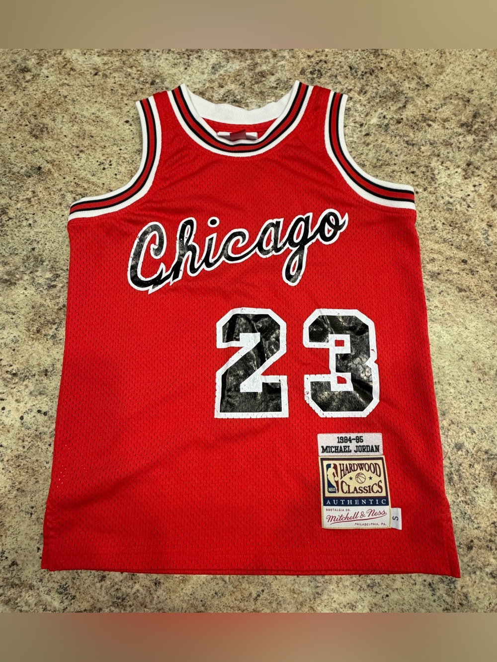 Mitchell & Ness Michael Jordan Chicago Bulls 1984-1985 Red Jersey
